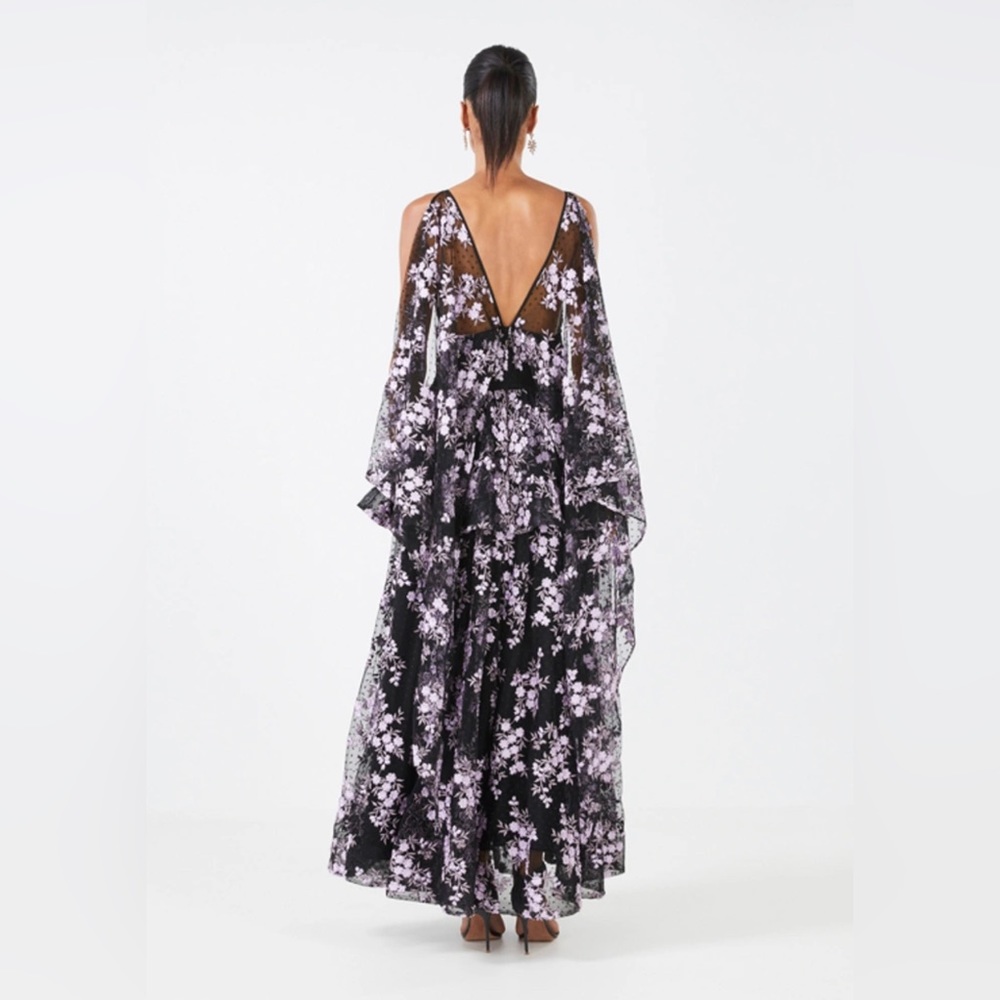 BCBG MaxAzria Rosana Peplum Gown